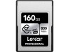 LEXAR LCAEXSL160G-RNENG CFexpress Type A Card SILVER Series 160GB W 700MB/s R 800MB/s